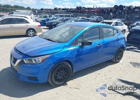 2021 Nissan Versa S Xtronic Cvt из США, поврежденный, VIN 3N1CN8DV6ML809193